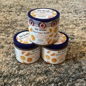 2 scrubs for $7 NWT Dr Teals Shea Sugar Scrub-Citrus scented